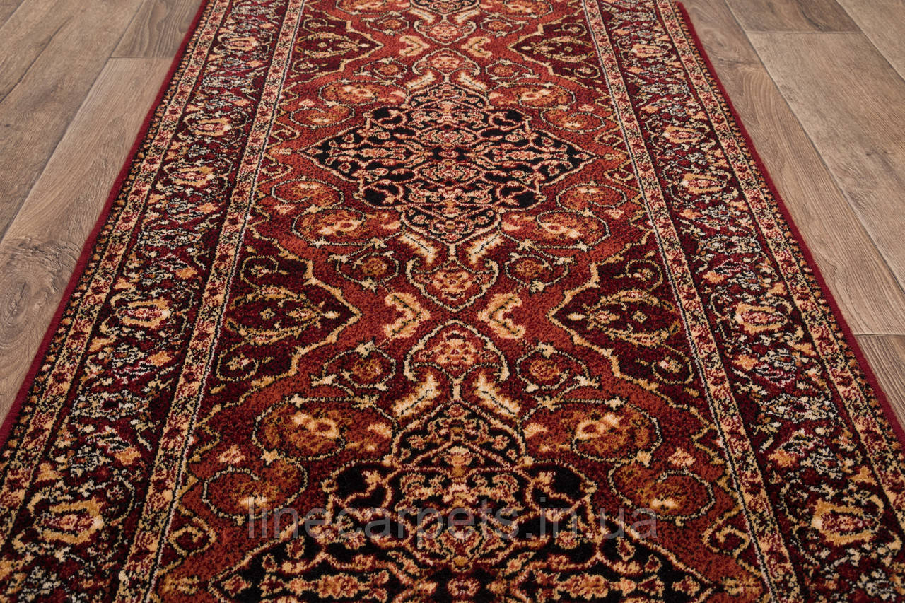 Вовняна червона доріжка ISFAHAN LEYLA RUBY, фото 1