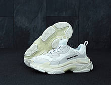 Жіночі кросівки Balenciaga Triple S Trainers White 505113443, фото 2