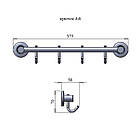 Гачки до ванної з нержавіючої сталі Vernandi 8023, фото 3