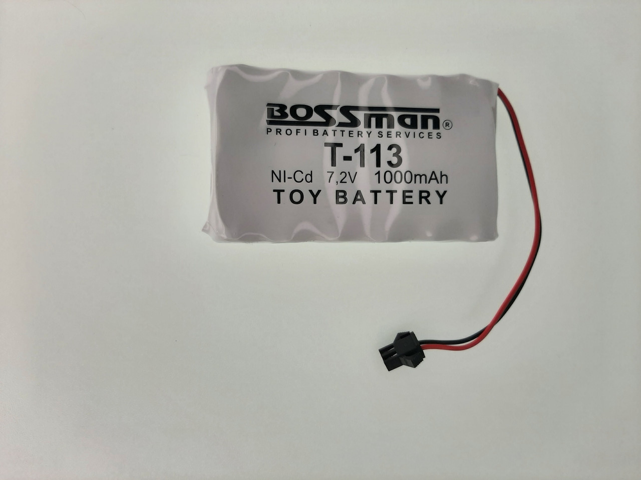 Акумулятор для радіоуправляємих іграшок Bossman-Profi T-113 Ni-CD 1000mAh 7.2V