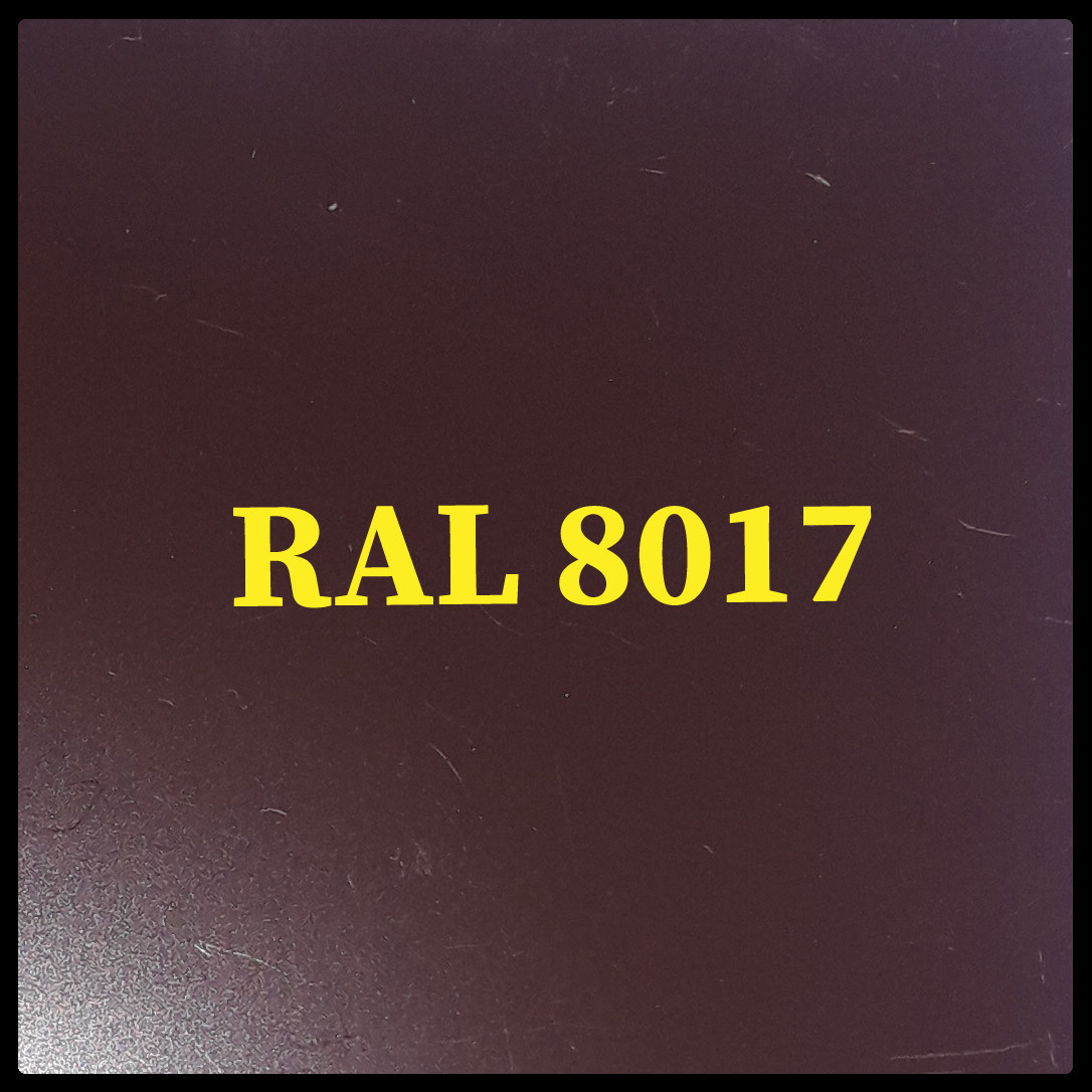 Сталь 0,5 мм листовая PE | MittalSteel (Польша) RAL 8017 - фото 8 - id-p1328982841