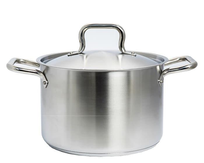 Каструля FoREST Basic Range висока з кришкою 7,2 л d16 см h24 см неіржавка сталь (305242)