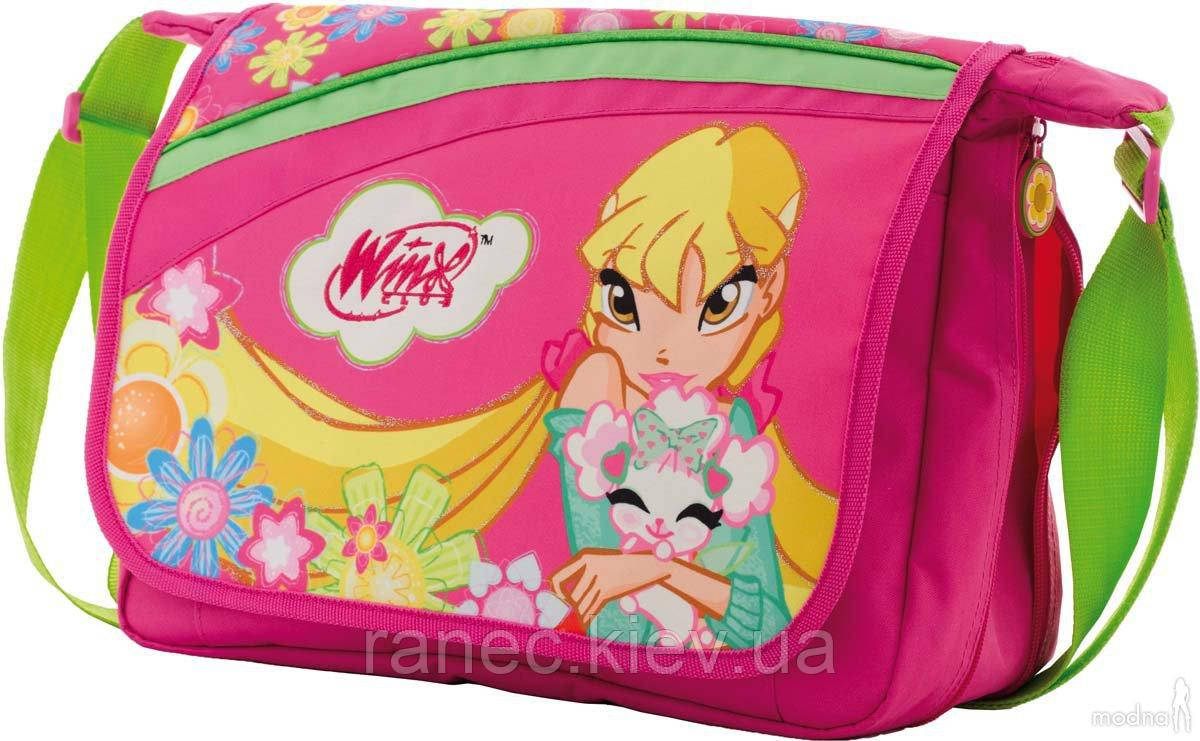 Сумка "Винкс" 25х32.5х12см, розовая 551537, фото 1