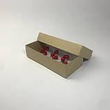 Коробка для подарунка, 200*90*50 мм, без вікна, крафт, фото 4