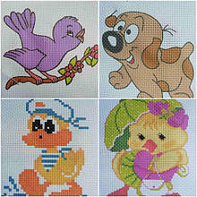 Схеми для вишивки нитками на канві