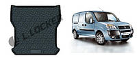Коврик в багажник для Fiat Doblo I Cargo 2001-2010 грузовик 2места, резино-пластиковый (Lada Locker)