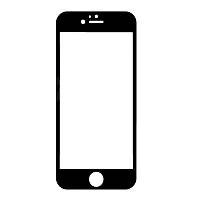 Защитное стекло LUX для Apple Iphone 5 / 5C / 5S / SE Full Сover черный 0,3 мм в упаковке