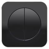 Рамка 3-ва пластик/чорний Berker R. 1, фото 2