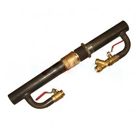 Байпас 1 1/2 довгий зі зворотним клапаном