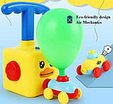 Аэромобиль balloon car машинка з кулькою Аеродинаміці Reaction FORCE Principle | Інтерактивна іграшка, фото 3