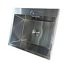 Кухонна мийка Kraft HS 5448 Handmade з нержавіючої сталі, фото 2