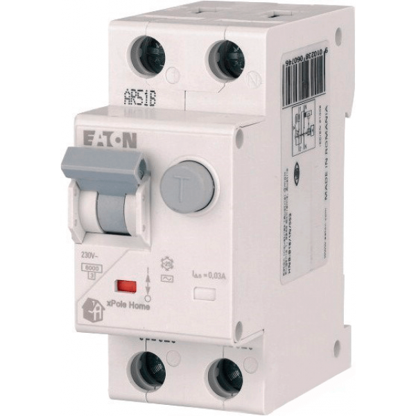 Диферен автомат Eaton xPole 25A, 30 ma, HNB-C25/1N/003