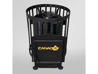 Піч для лазні Бочка 15 м3 без виносу