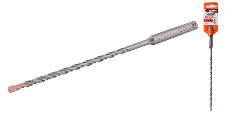 Бур SDS-Plus 6*210мм GRANITE 0-06-210