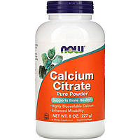 Цитрат кальция NOW Foods "Calcium Citrate Pure Powder" чистый порошок (227 г)