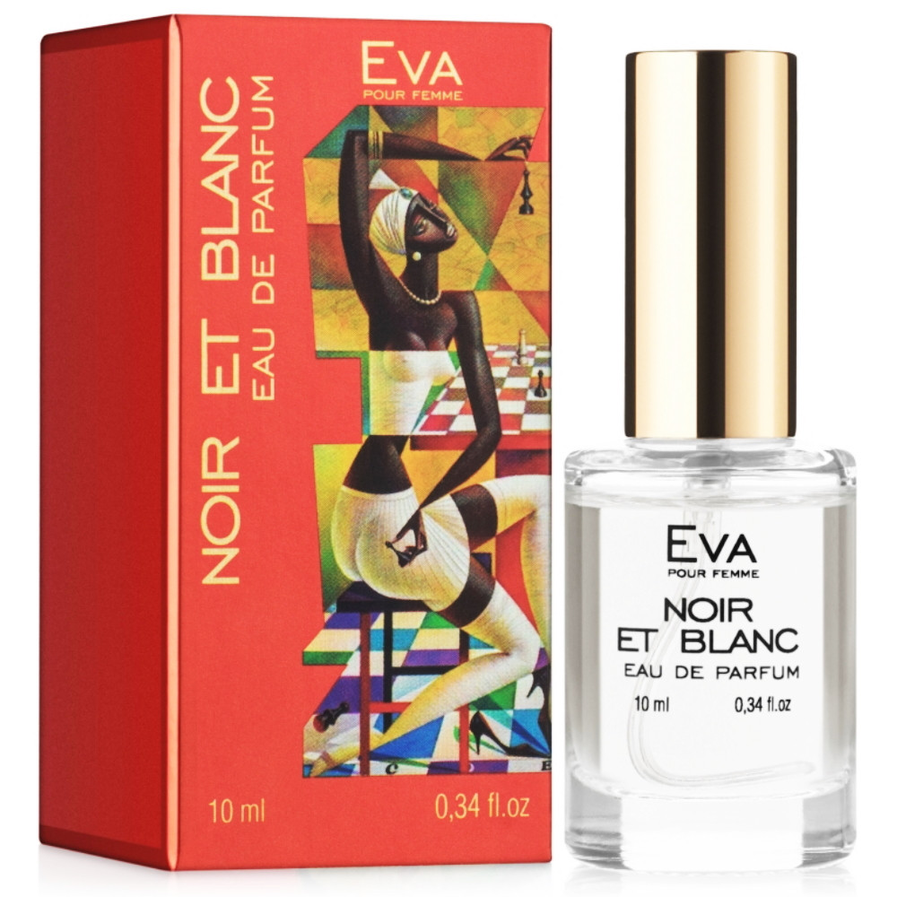 Парфумована вода для жінок EVA cosmetics Noir et blanc 10 мл (01010100202)