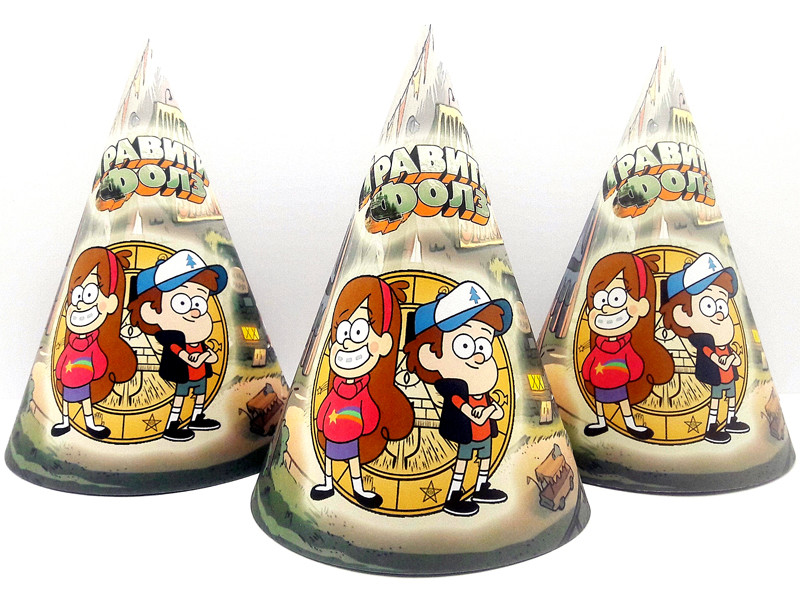 "Гравіті Фолз" - Колпачки Без надписи, фото 1