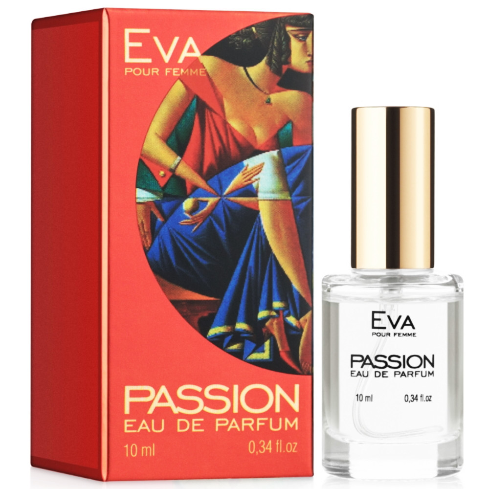 Парфумована вода для жінок EVA cosmetics Passion 10 мл (01010100502)