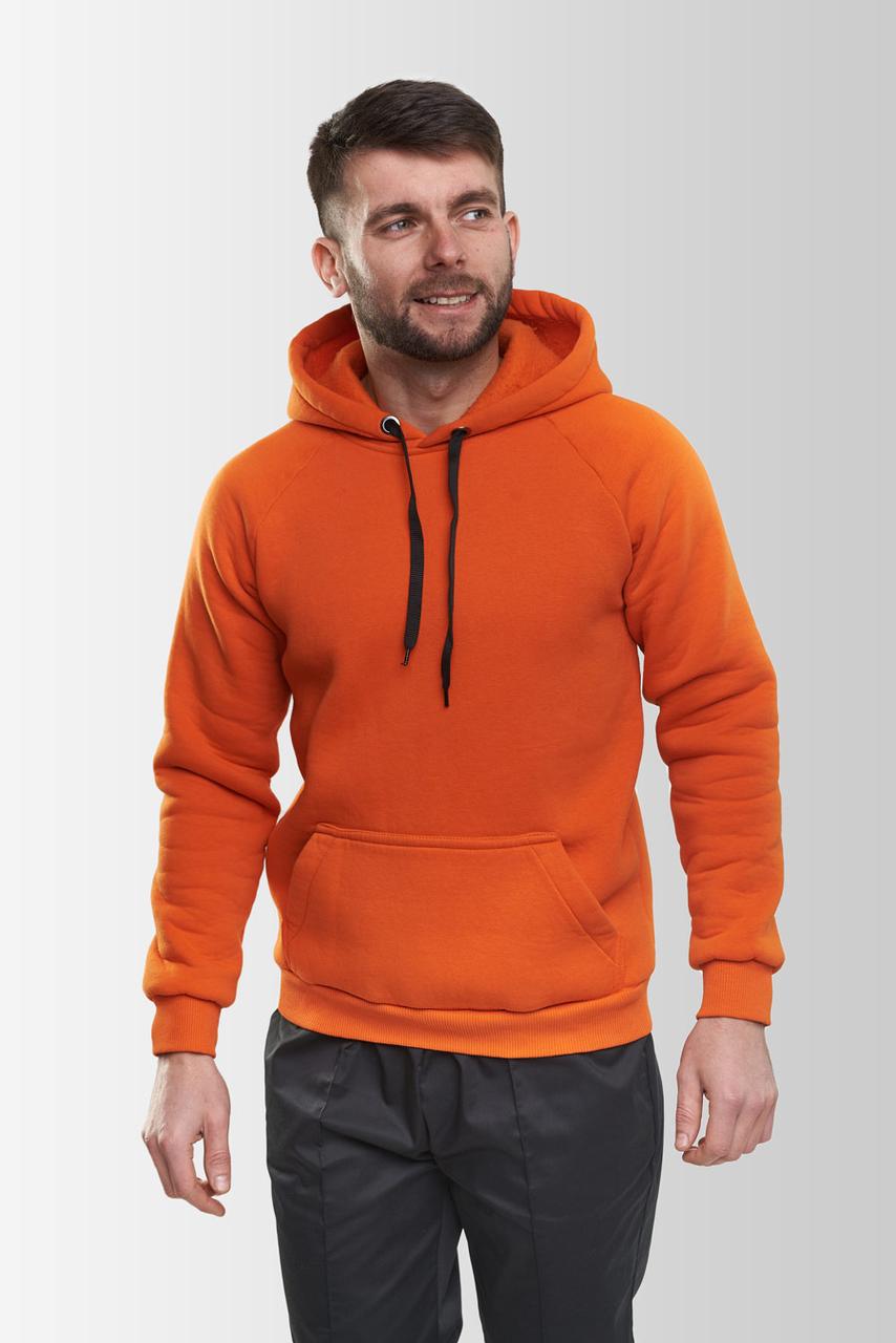 Худі утеплений Vsetex Warm Помаранчевий XXL