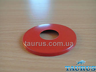 Червоний плоский декоративний фланець ThermoPulse D61 мм, висота 5 мм. під внутрішній розмір 1/2" (20 мм)