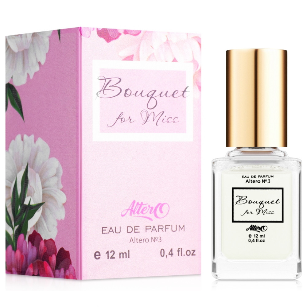 Парфумована вода для жінок Altero № 3 "Bouquet for Miss" 12 мл (4820107594334)