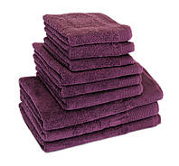 Банное полотенце махровое 70х140 "STYLE 500" фиолетовый (микрокоттон/хлопок 100%)