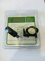 Кільця CCOP для кріплення оптики 25 мм, на вивер, сталеві швидкознімні.