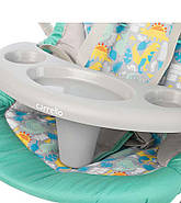 Дитяча колиска-гойдалка CARRELLO Nanny 3в1 CRL-0005 Grey Planet Сірий | Закачуючий центр, фото 7
