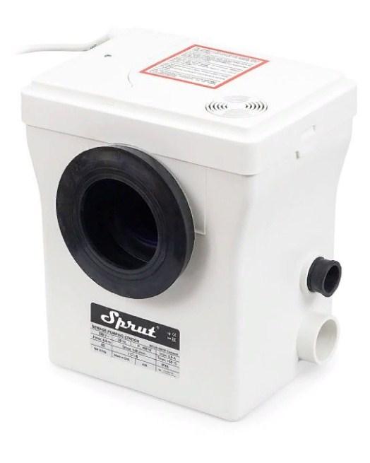 Станція сололіфт Sprut WCLift 400/3F Compact для унітазу, раковини, мийки., фото 1