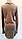 Сукня туніка жіноча коротка довга рукав трикотаж сіра з хомутом осінь зима, фото 3