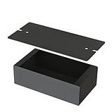 Корпус металевий з кріпленням MB-64 130*70*40 мм, фото 3