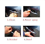 Захисна плівка під ручки авто 4 шт. від подряпин 00805, фото 3