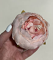 Головка пиона искусственного 8 см нежно- розовый
