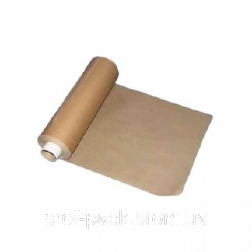 Бумага подпергамент коричневая 42 см х 50 м 45 г/м2 - фото 1 - id-p1329306613