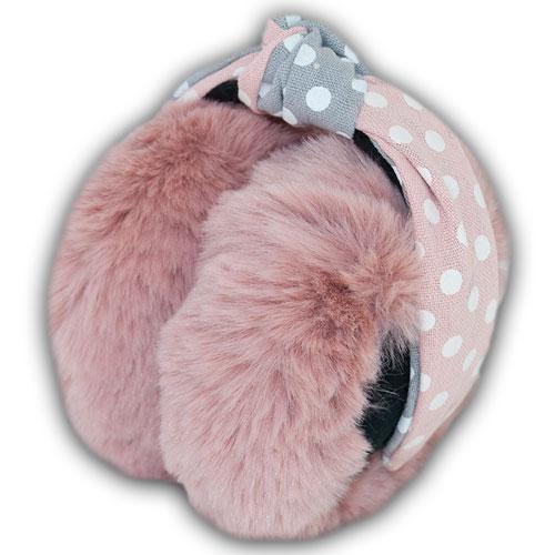 Теплые складные наушники для девочек Теплые складные наушники для девочек