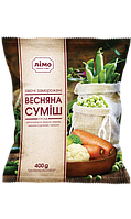 Овочева суміш «Весняна» швидкозаморожена "ЛІМО" 400г