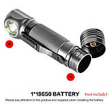 Потужний налобний ліхтар Boruit XPL V5 (1000Lm, IPX4, 3Mode) аналог Nitecore HC33, фото 6