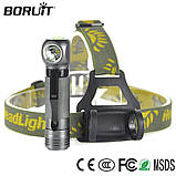 Потужний налобний ліхтар Boruit XPL V5 (1000Lm, IPX4, 3Mode) аналог Nitecore HC33, фото 5
