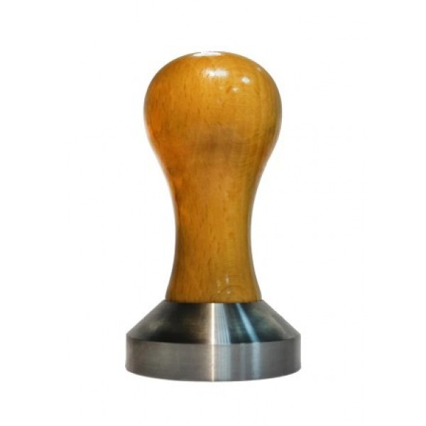 Темпер 58мм, світла глянсова ручка (дерев'яна), фото 1