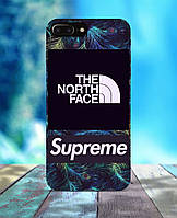 Чехол для iPhone 7 8 SE В стиле Supreme TNF