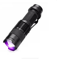 Ручной ультрафиолетовый фонарик 365нм 5W (Фиолетовый свет)