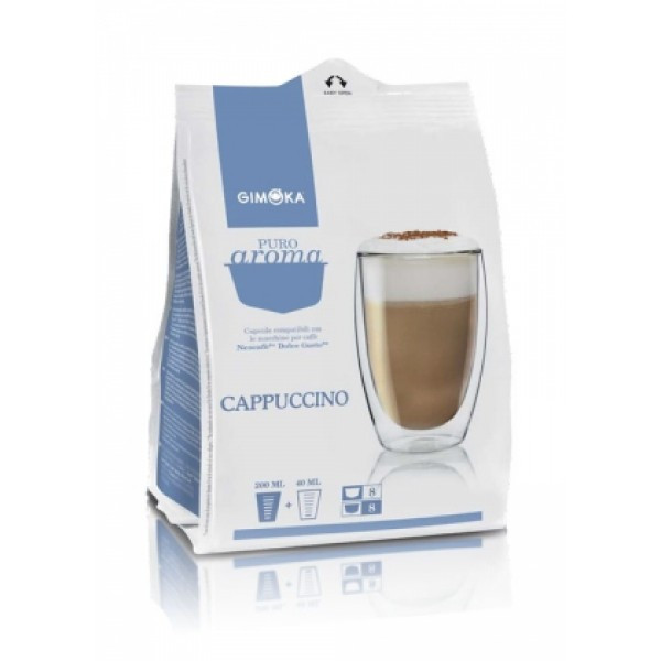 Капсулы Dolce Gusto Gimoka Cappuccino, 16 капсул (ID#1329360554), цена ...