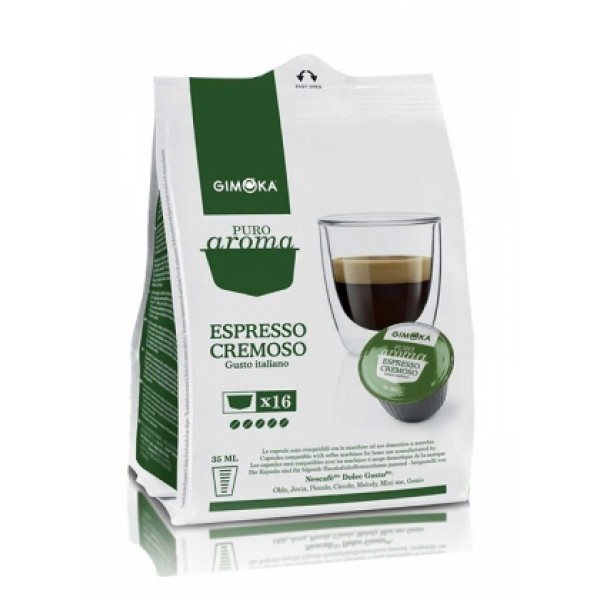 Капсули Dolce Gusto Gimoka Espresso Cremoso, 16 капсул