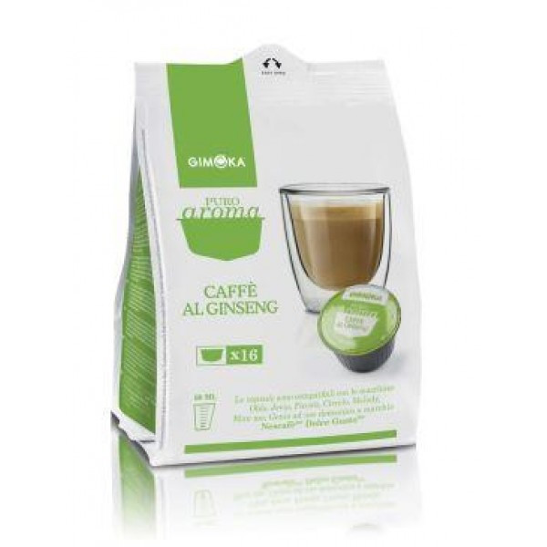 Капсули Dolce Gusto Gimoka Caffe Al Ginseng, 16 капсул