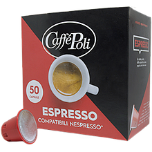 Кава в капсулах Caffe Poli Espresso Nespresso, 50 капсул
