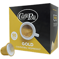 Кава в капсулах Caffe Poli Gold Nespresso, 50 капсул