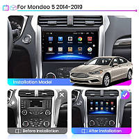 Junsun 4G Android магнитола для Ford Mondeo Fusion 4,5 2000-2022 1G+16 2014-19 тип А та В