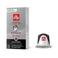 Кава в капсулах Illy Forte Espresso, 10 капсул Nespresso