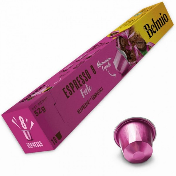 Кава в капсулах Belmio Espresso Forte, 10 капсул Nespresso