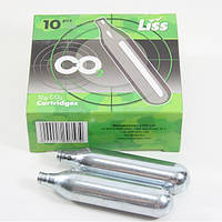 Балончики CO2 для пневматики 10 шт., LISS